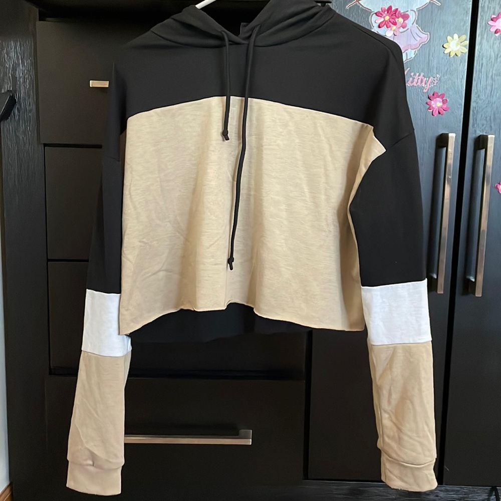 Crop top hoodie